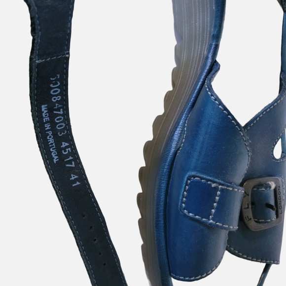 Denim blue sandals - Picture 5 of 5